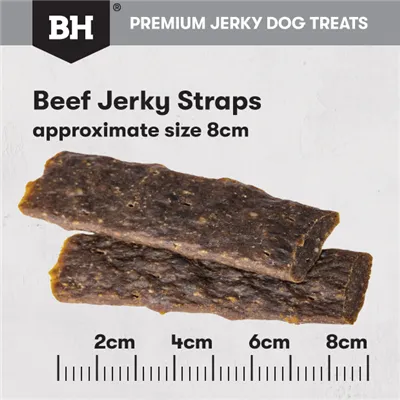 Black Hawk Dog Beef Straps 100G