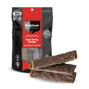 Black Hawk Dog Beef Straps 100G
