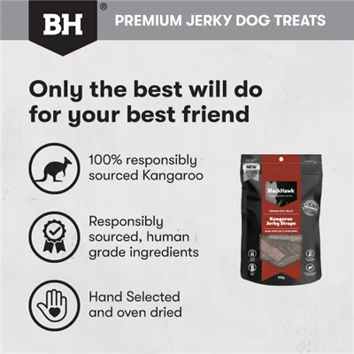 Black Hawk Dog Kangaroo Straps 100G