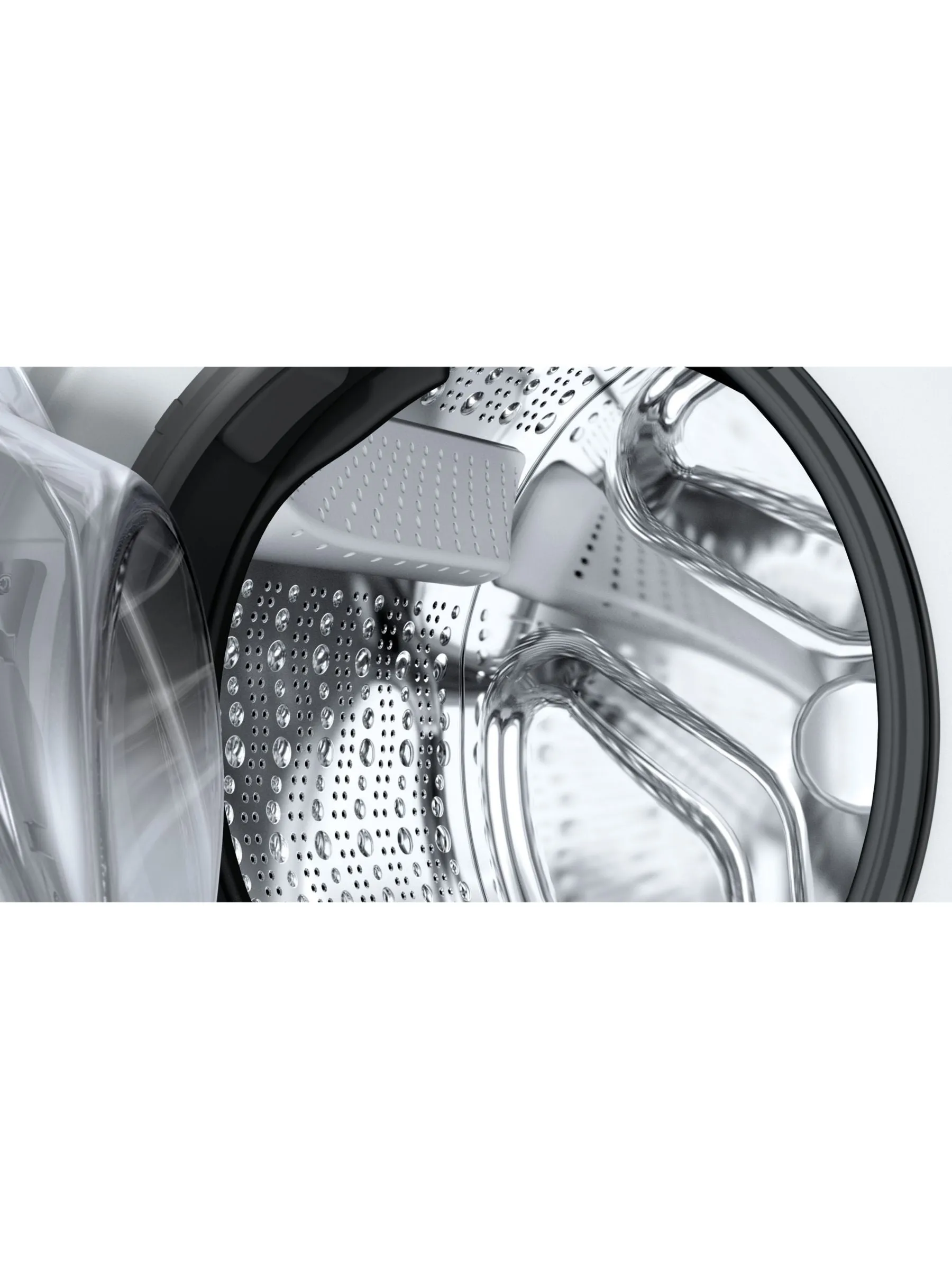 Bosch Series 6 WGG244F9GB Freestanding Washing Machine, 9kg Load, 1400rpm Spin, White Intelligent Dosing System i-DOS