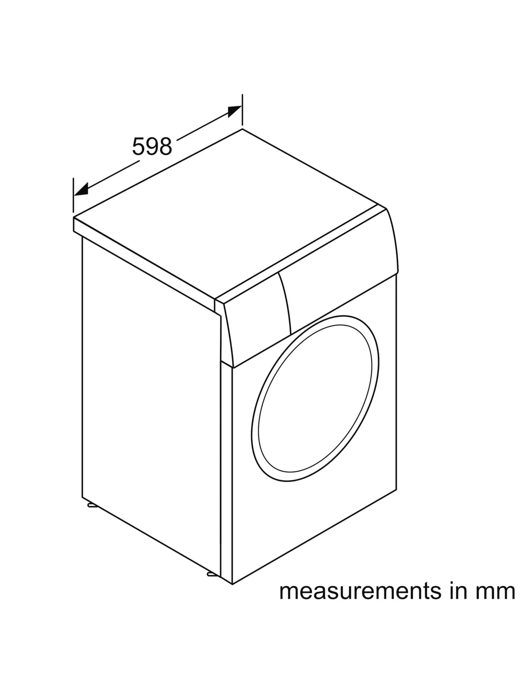 Bosch Series 6 WGG244F9GB Freestanding Washing Machine, 9kg Load, 1400rpm Spin, White Intelligent Dosing System i-DOS