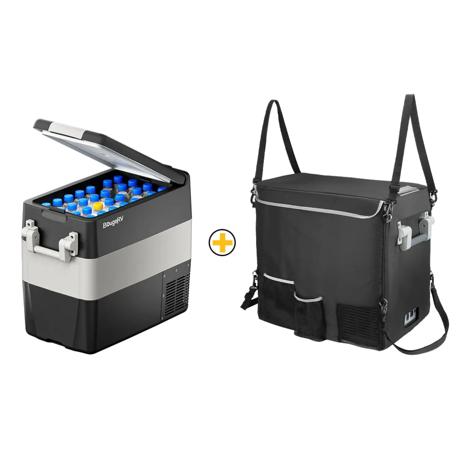 BougeRV 12V Portable Fridge/Freezer