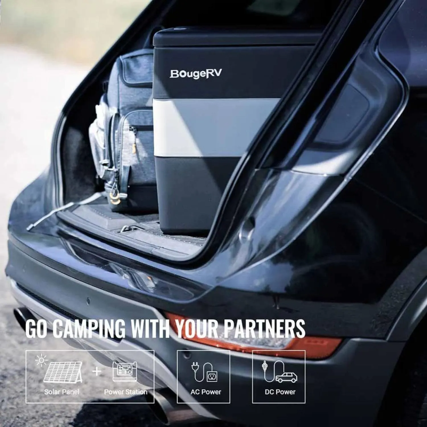 BougeRV 12V Portable Fridge/Freezer
