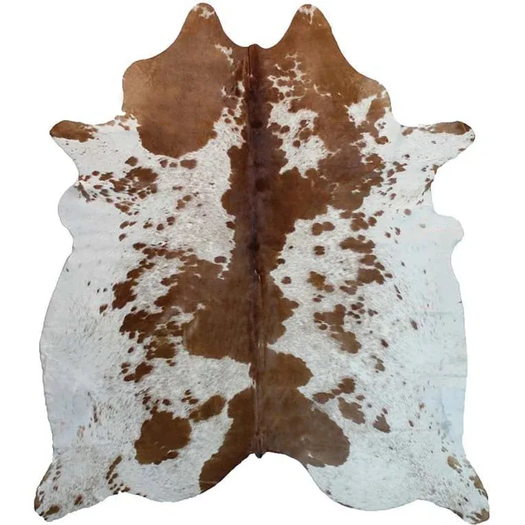 Brazilian Brown & White Cowhide Rug