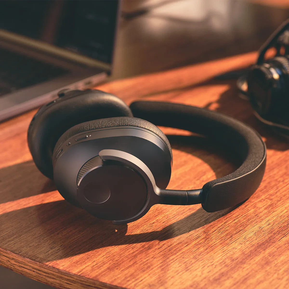 Cambridge Audio P100 Over-Ear Headphones with Active Noise Cancellation (Black)