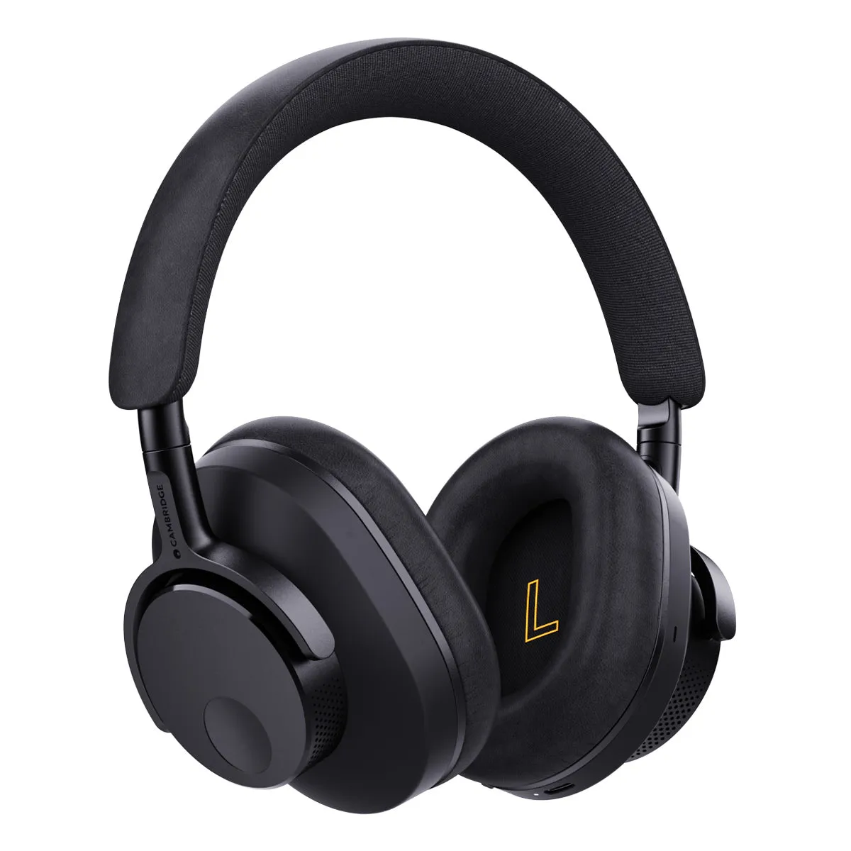 Cambridge Audio P100 Over-Ear Headphones with Active Noise Cancellation (Black)