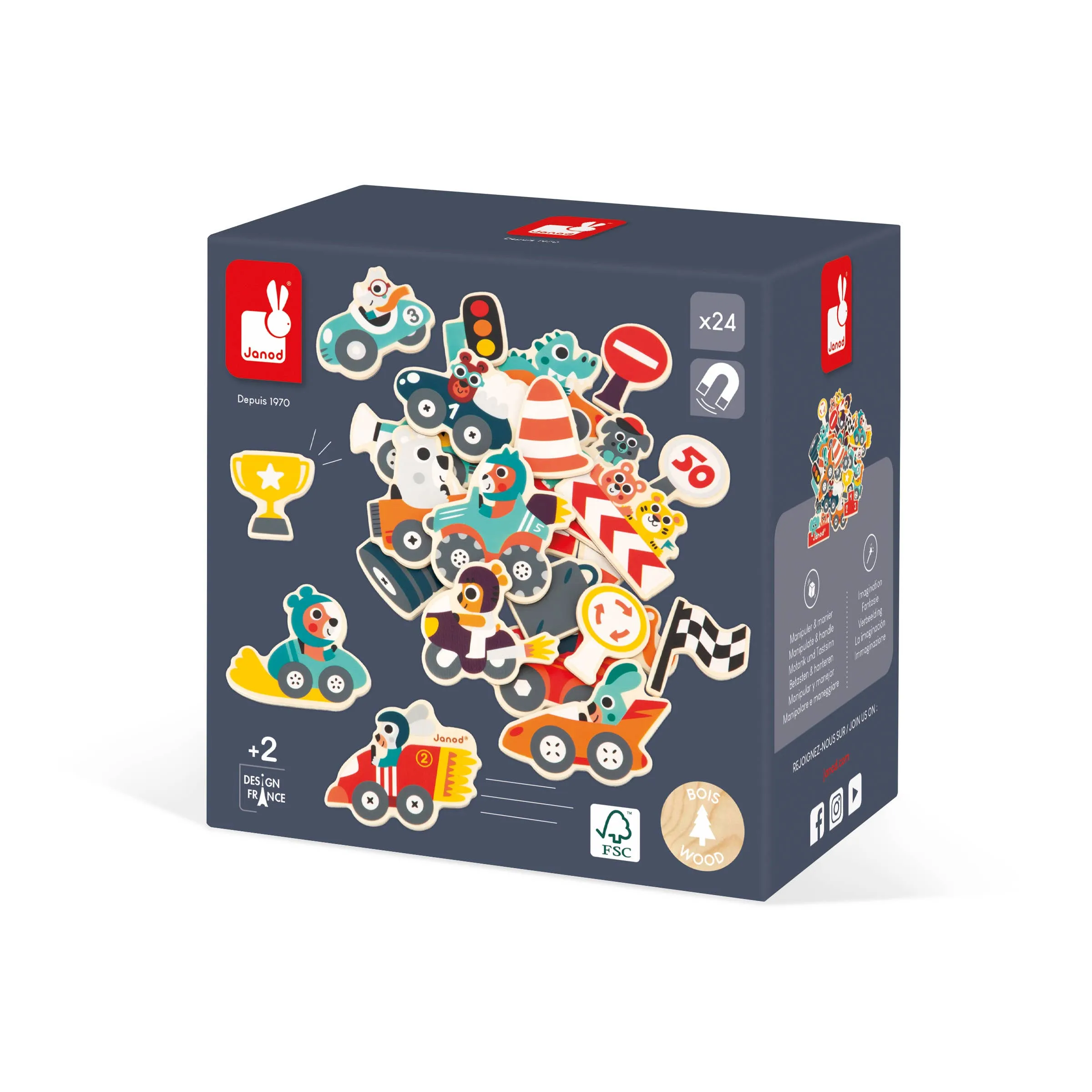 Car Magnets - 24 PCS