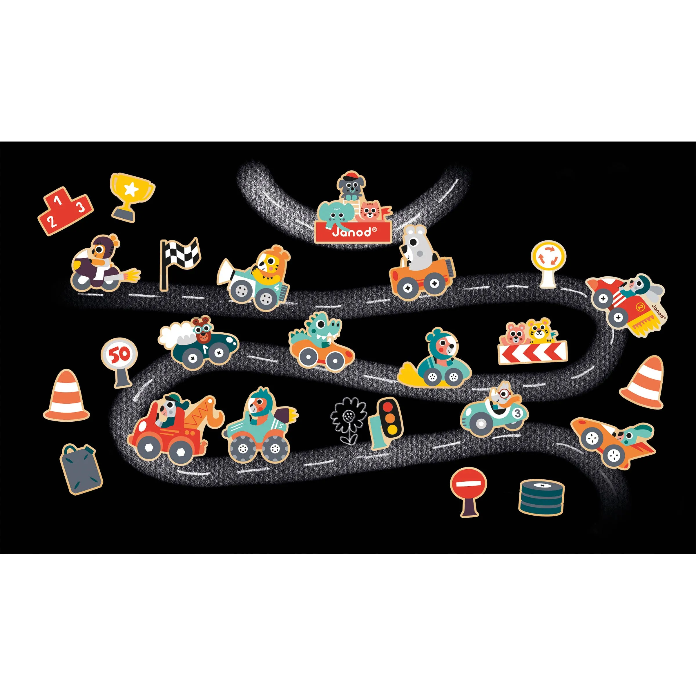 Car Magnets - 24 PCS