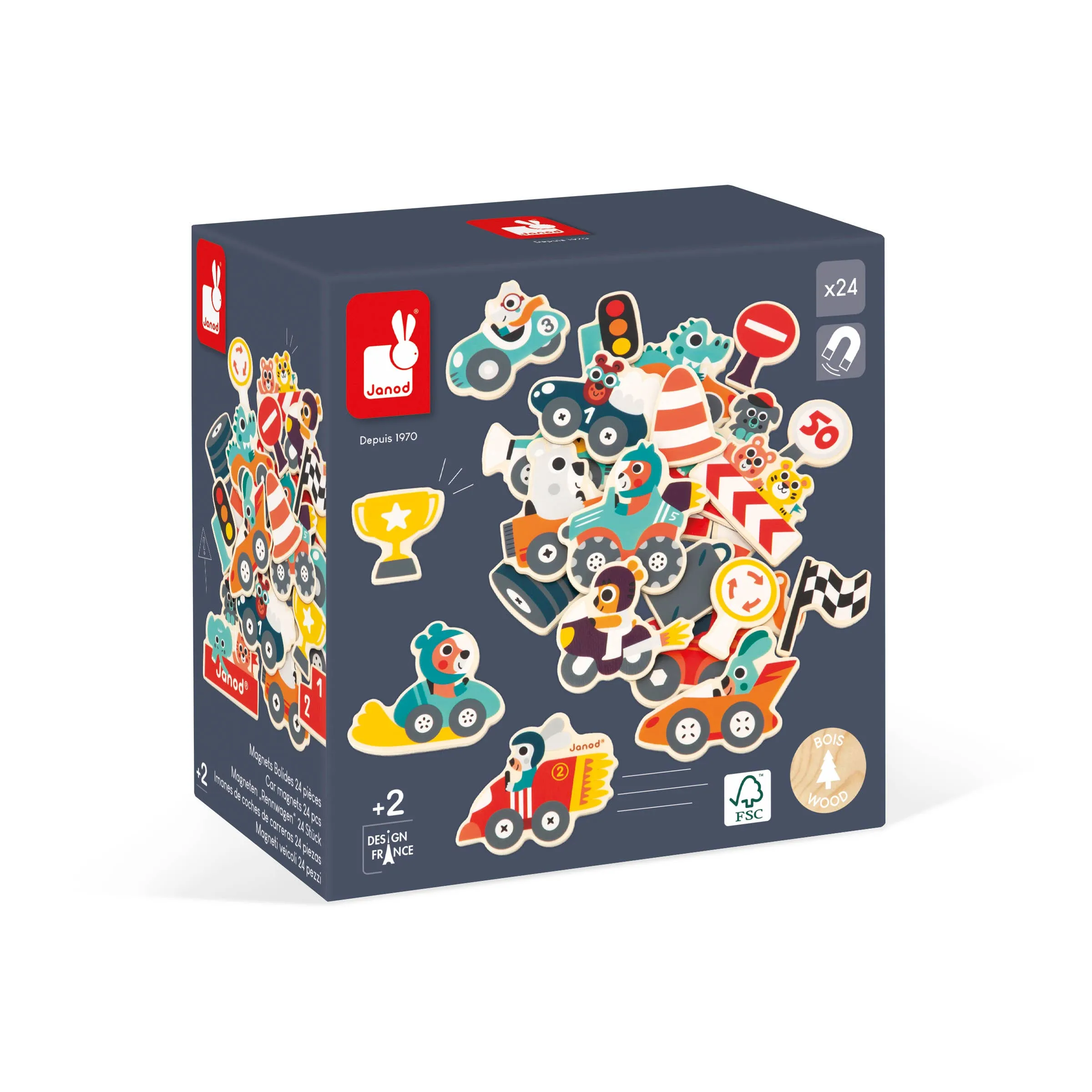 Car Magnets - 24 PCS
