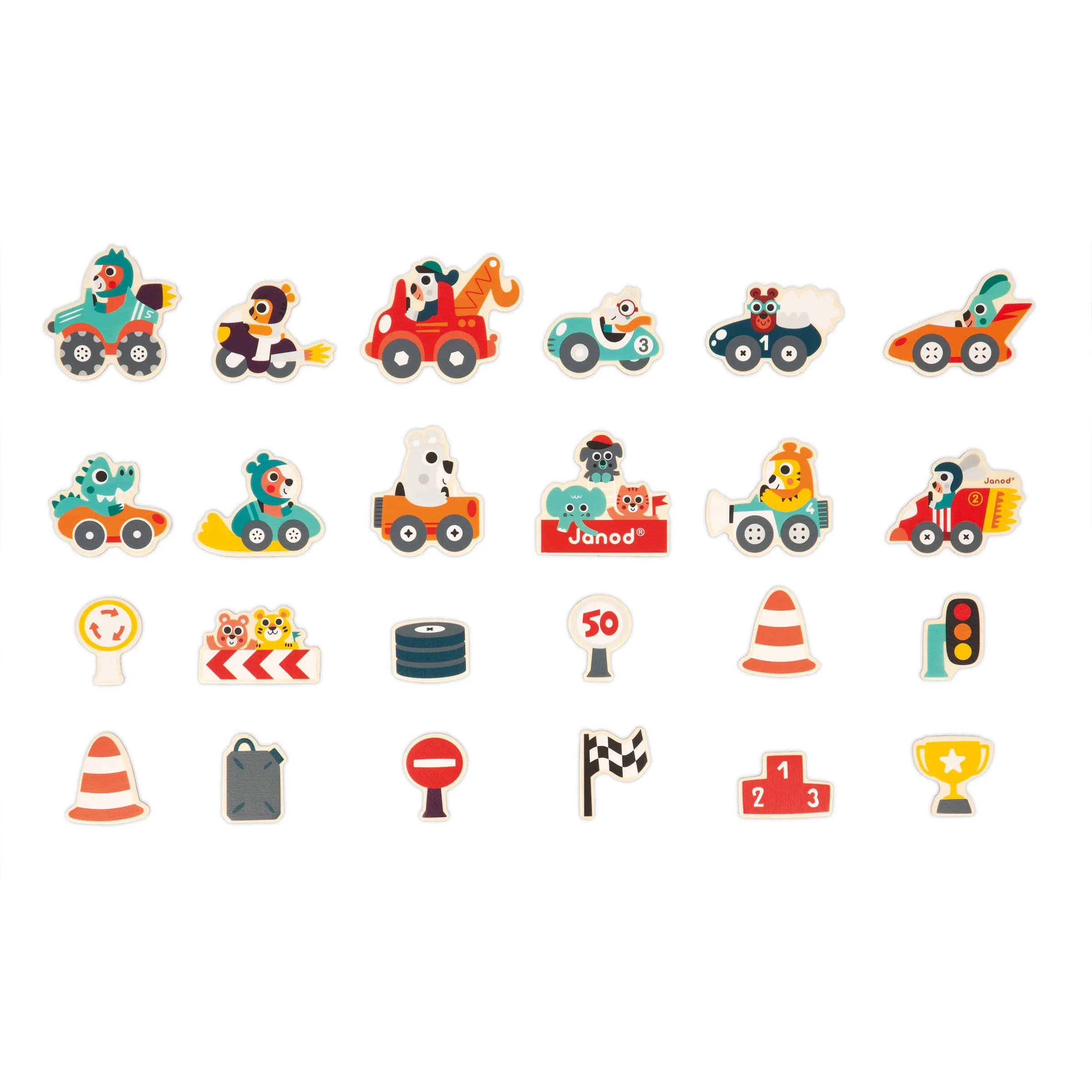 Car Magnets - 24 PCS