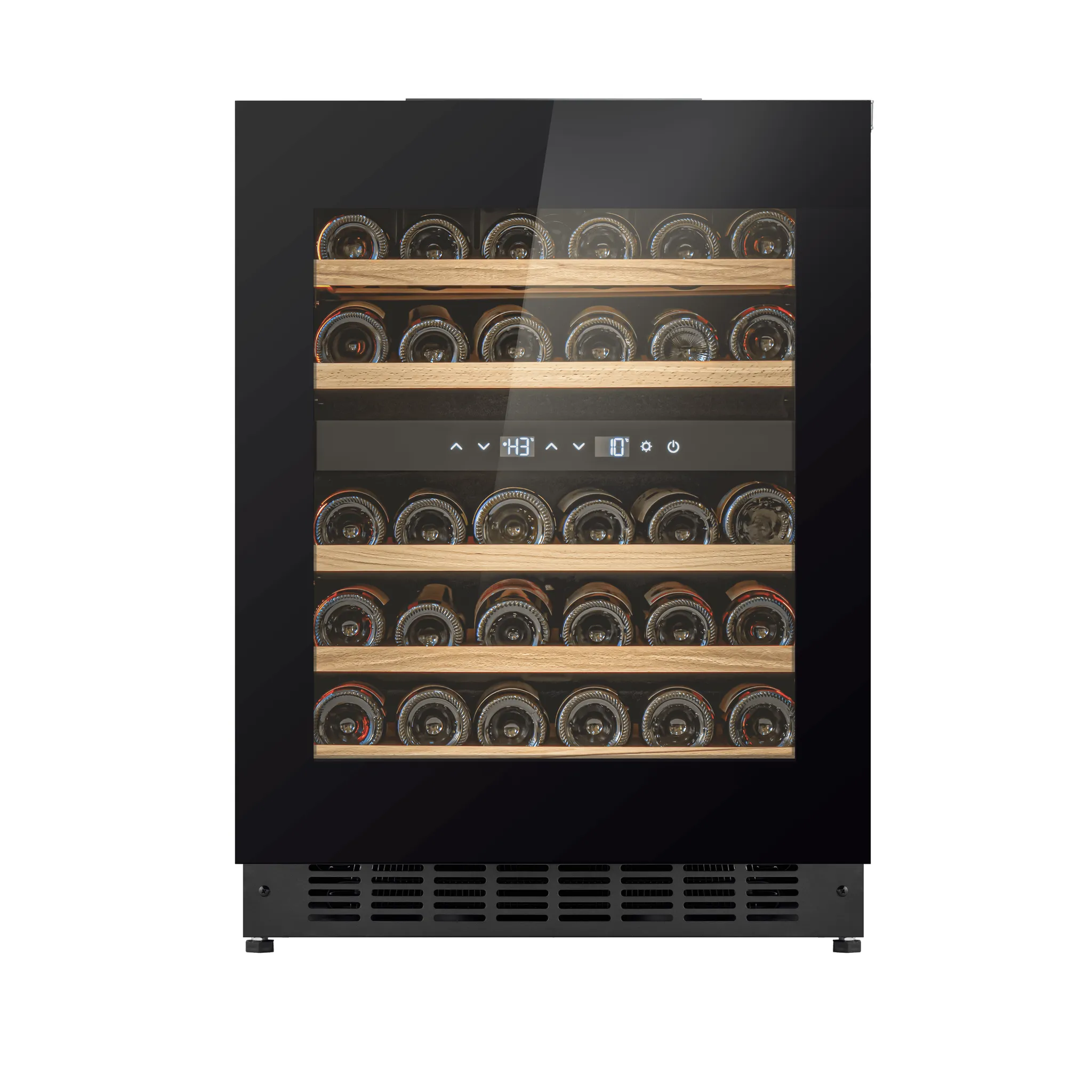 CELLA - 600mm - Undercounter Wine Cooler - Dual Zone - W34B-TO