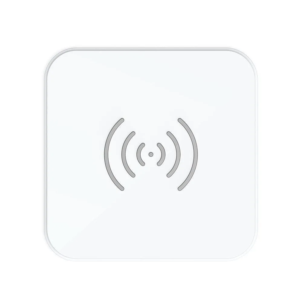 CHOETECH T511-S Qi Certified 10W/7.5W Fast Wireless Charger Pad (White)