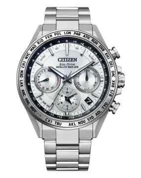 Citizen Attesa Satellite Eco-Drive Titanium Watch CC4010-80A