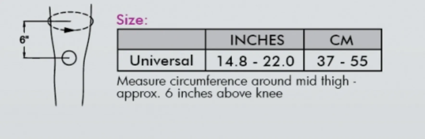 Cool Pack Knee Wrap
