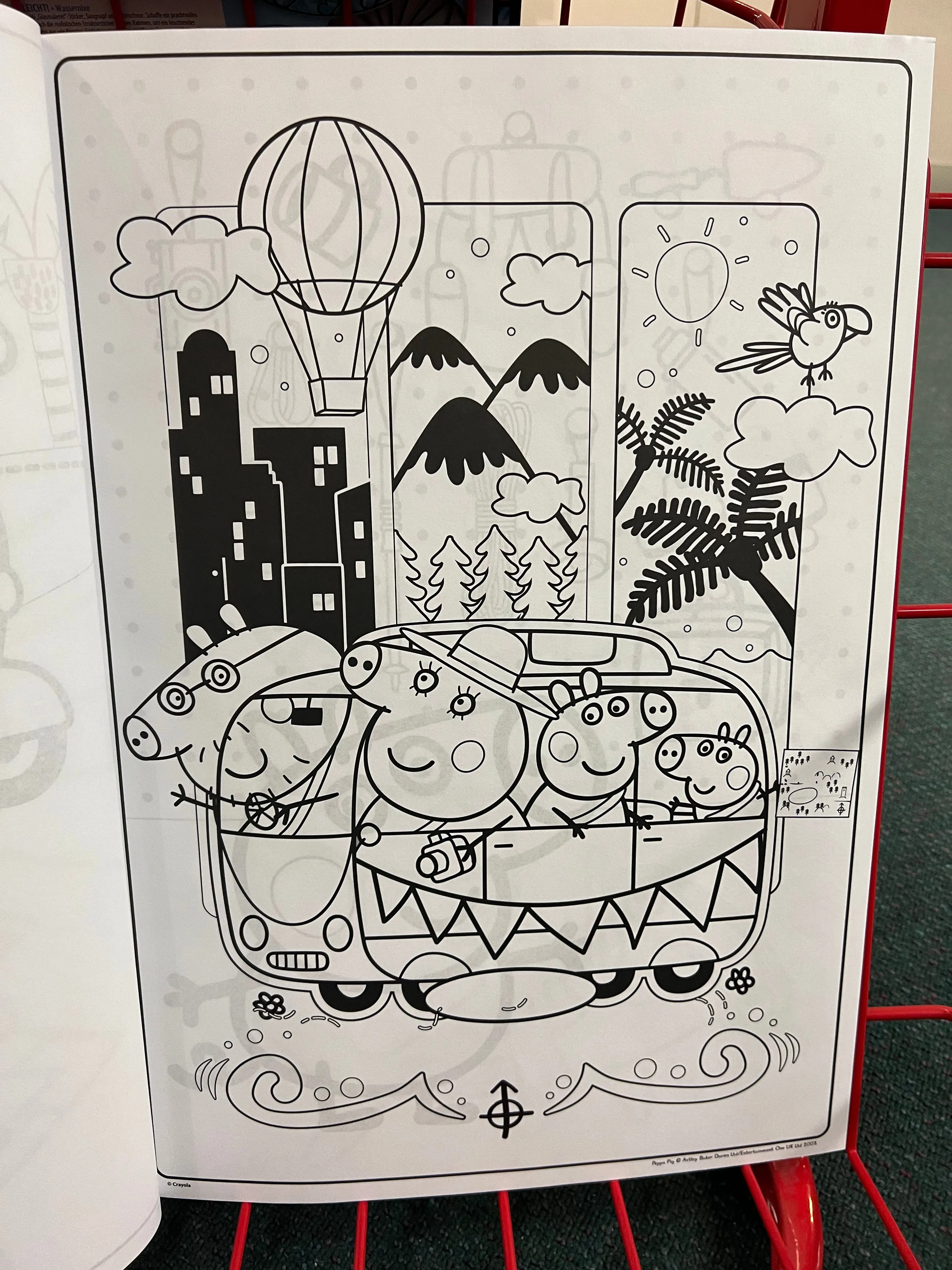 Crayola Peppa Pig Giant Colouring Pages