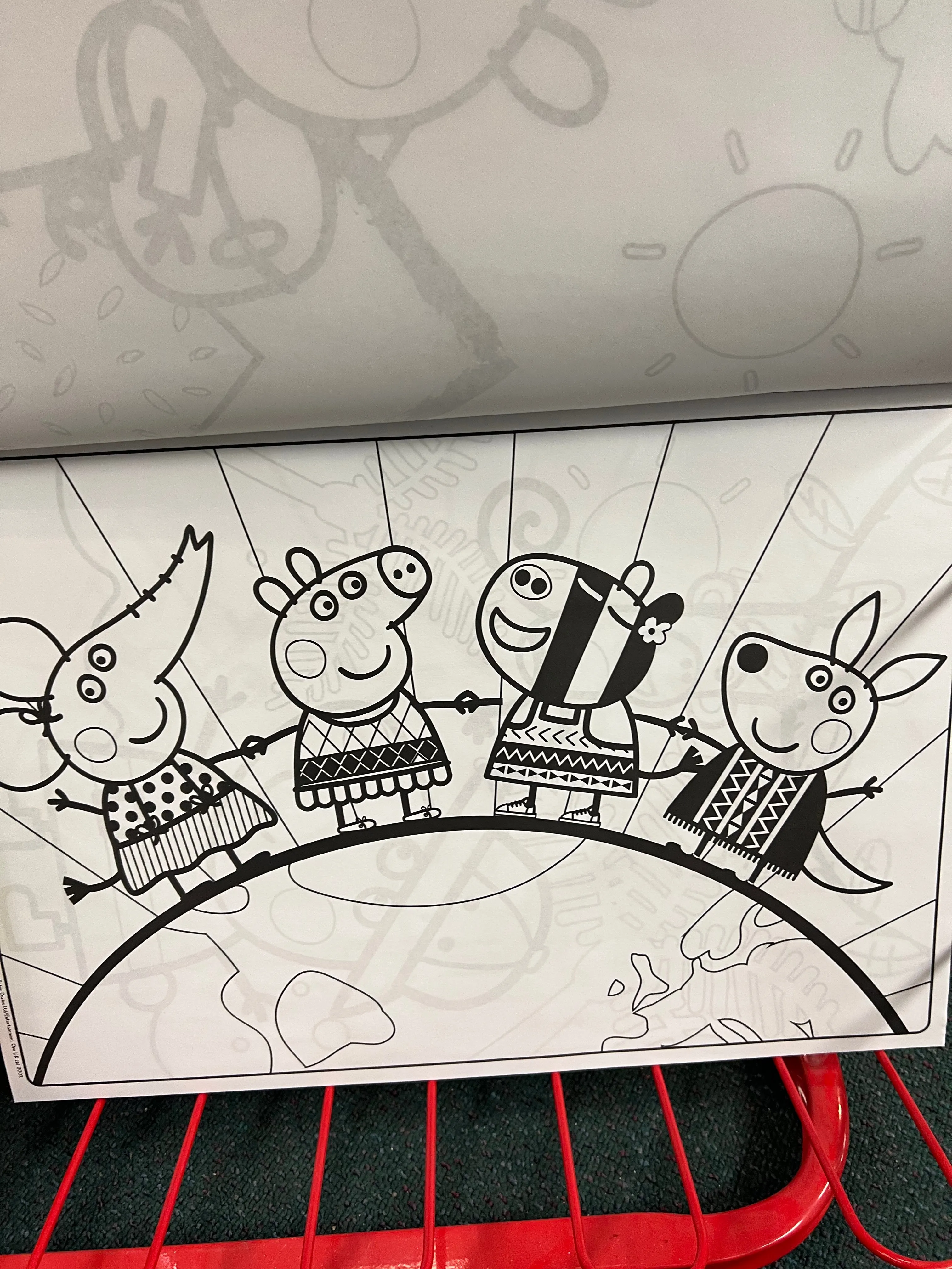 Crayola Peppa Pig Giant Colouring Pages