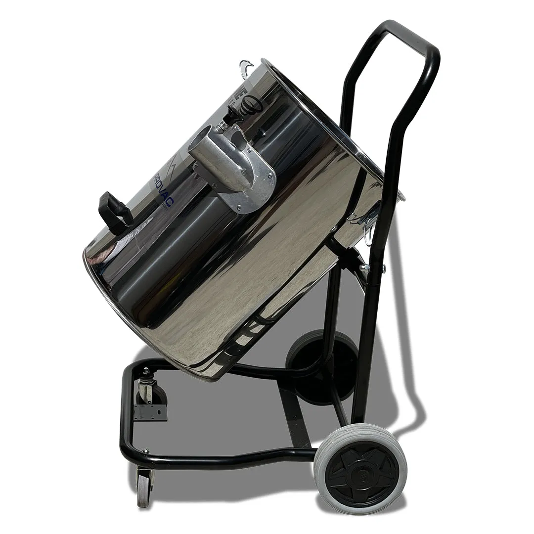 Cyclone Triple 3600 Gutter Vacuum (20gal), 40 Foot Aluminum Gutter Poles and Bag