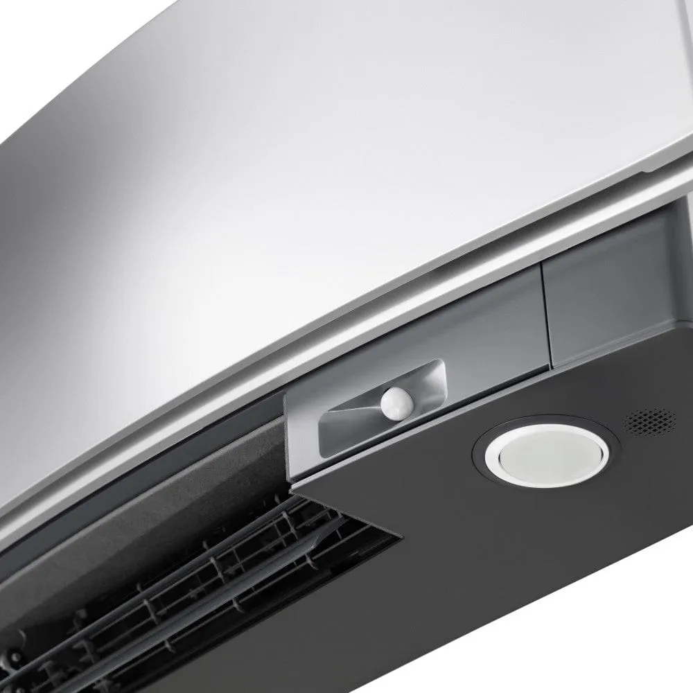 Daikin 3-Zone Wall Mounted Emura Silver Hyper Heat Ductless Mini-Split 24000 BTU Heat Pump Air Conditioner 9k   12k   12k - 18 SEER2
