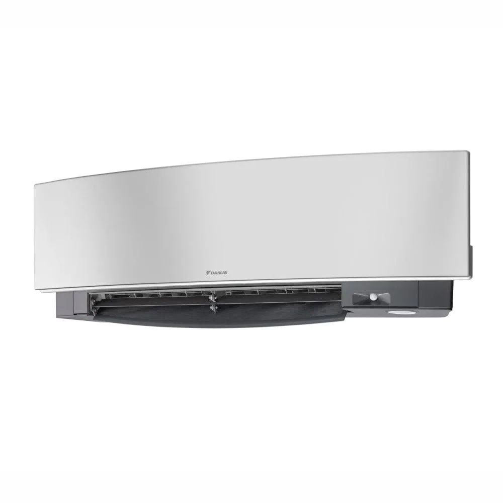 Daikin 3-Zone Wall Mounted Emura Silver Hyper Heat Ductless Mini-Split 36000 BTU Heat Pump Air Conditioner 9k   18k   18k - 20 SEER2