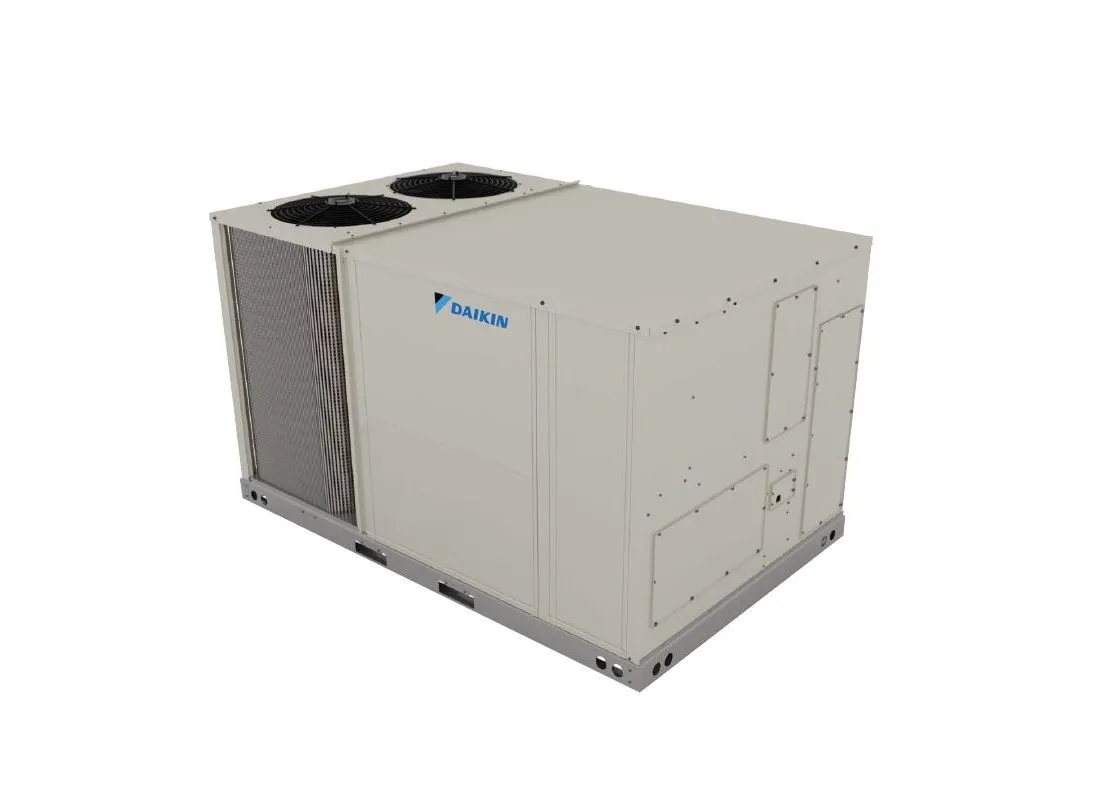 Daikin Light Commercial 10 Ton Packaged Air Conditioner and Gas Furnace Unit, 208/230-3-60V with 14.8 IEER2 - DFG1203DM00001S