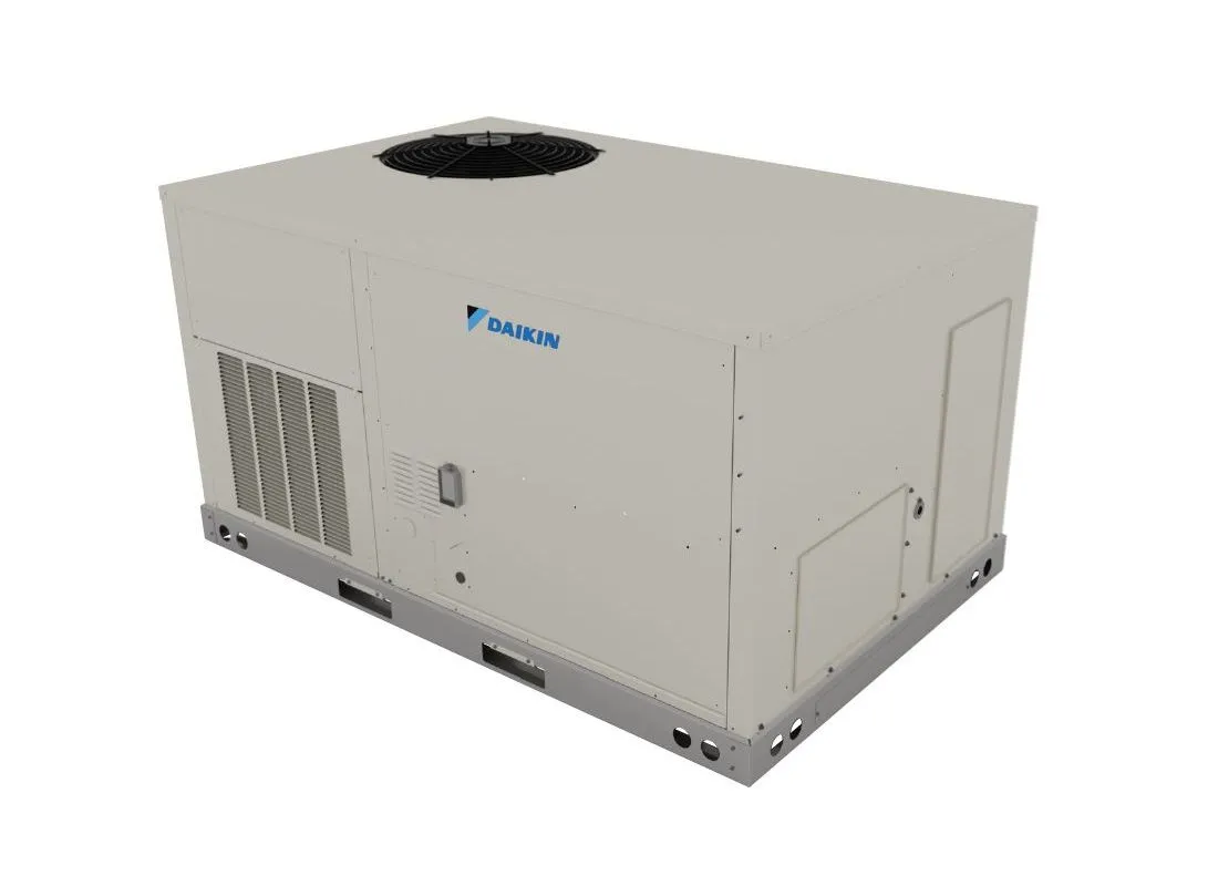 Daikin Light Commercial 3 Ton Packaged Air Conditioner and Gas Furnace Unit, 208/230-3-60V with 16.4 SEER2 - DRG0363DL00001S