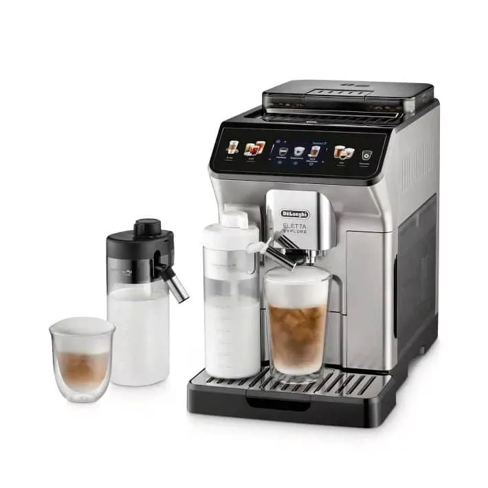 De'Longhi Eletta Explore Fully Automatic Espresso Machine With Cold Brew