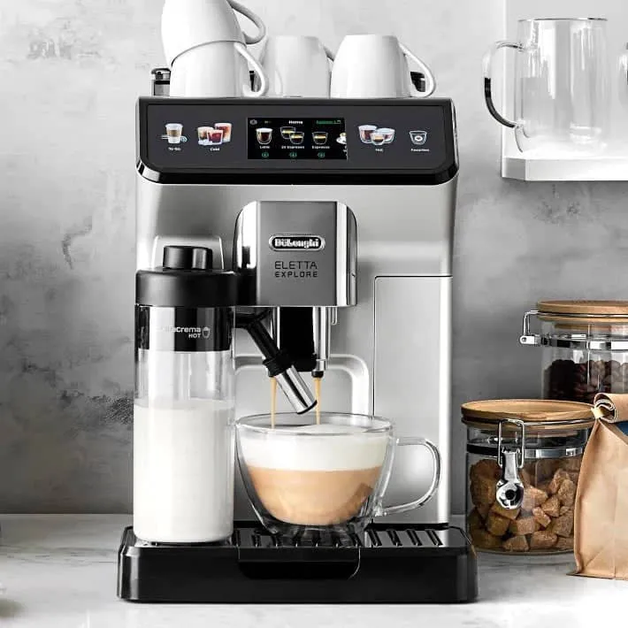 De'Longhi Eletta Explore Fully Automatic Espresso Machine With Cold Brew