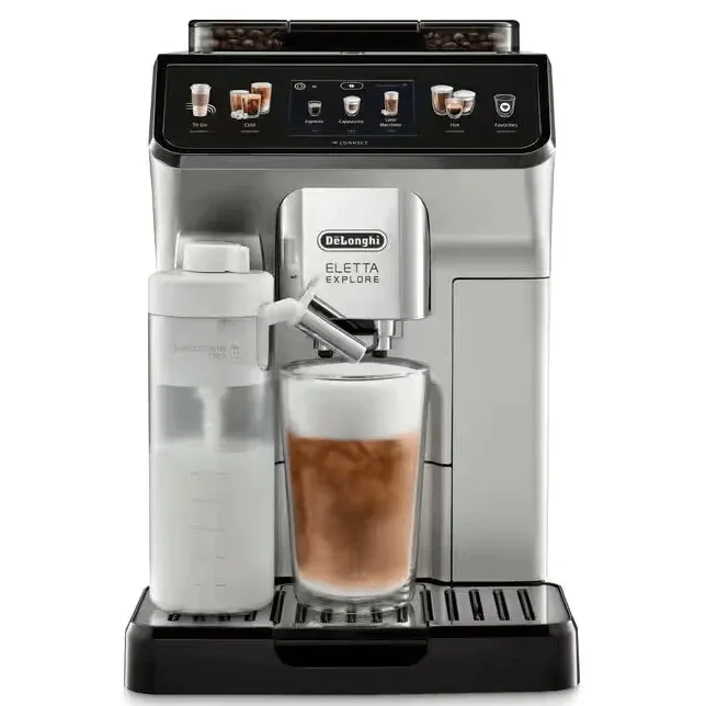 De'Longhi Eletta Explore Fully Automatic Espresso Machine With Cold Brew