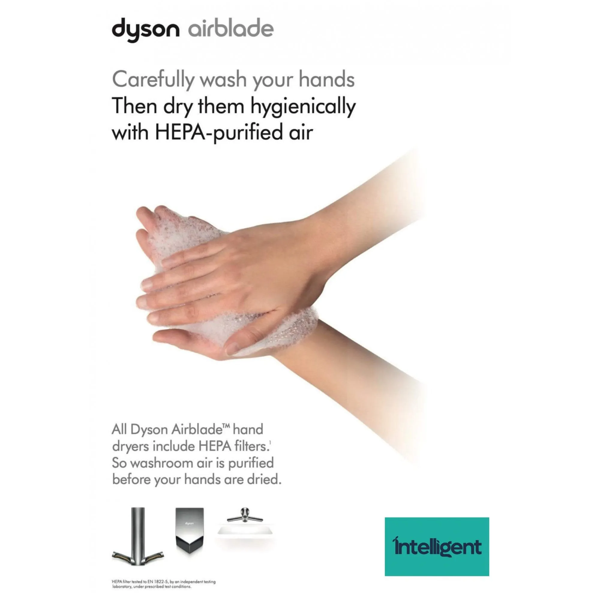 Dyson Airblade Wash Dry Tall Hand Dryer