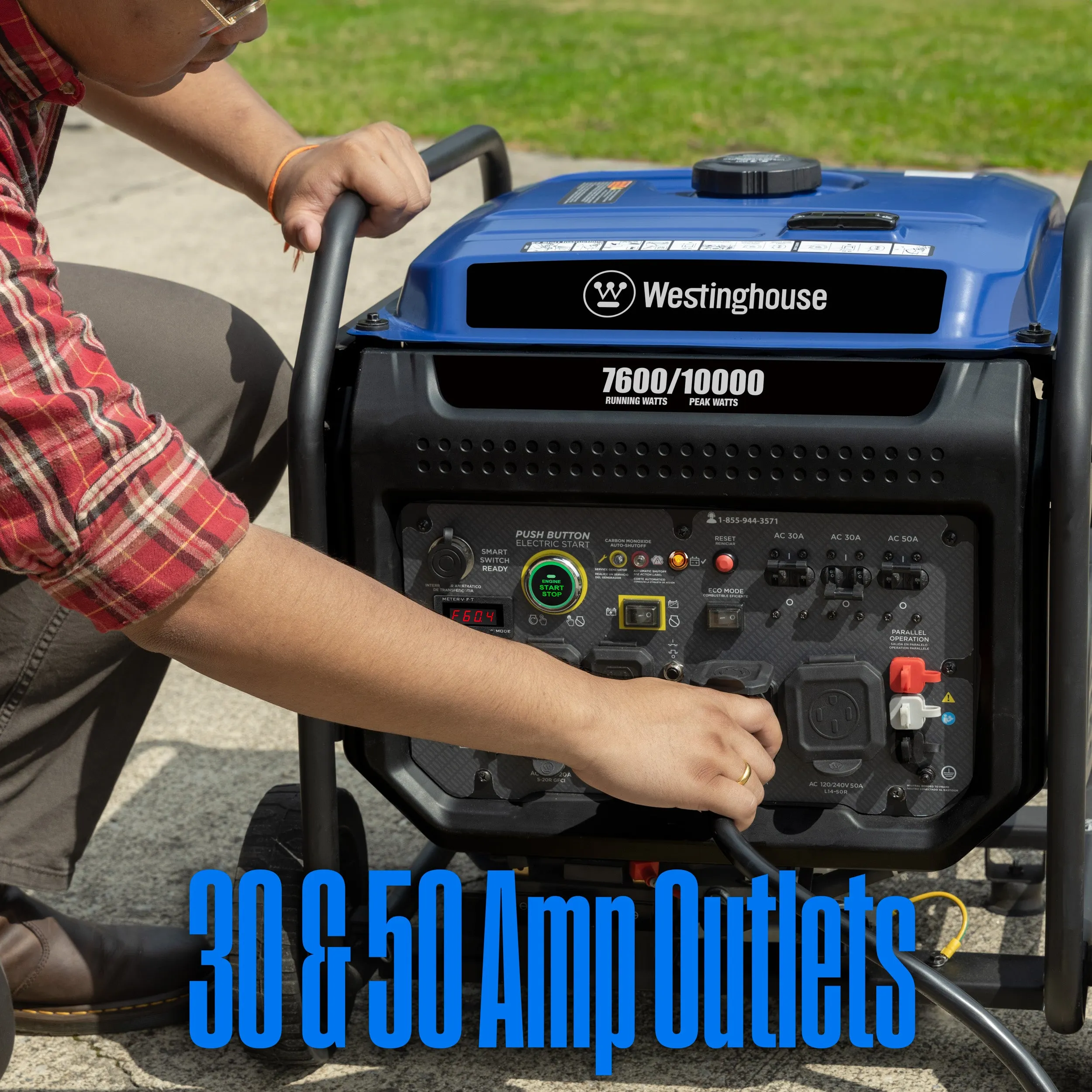 ecoGen10000 Inverter Generator with CO Sensor