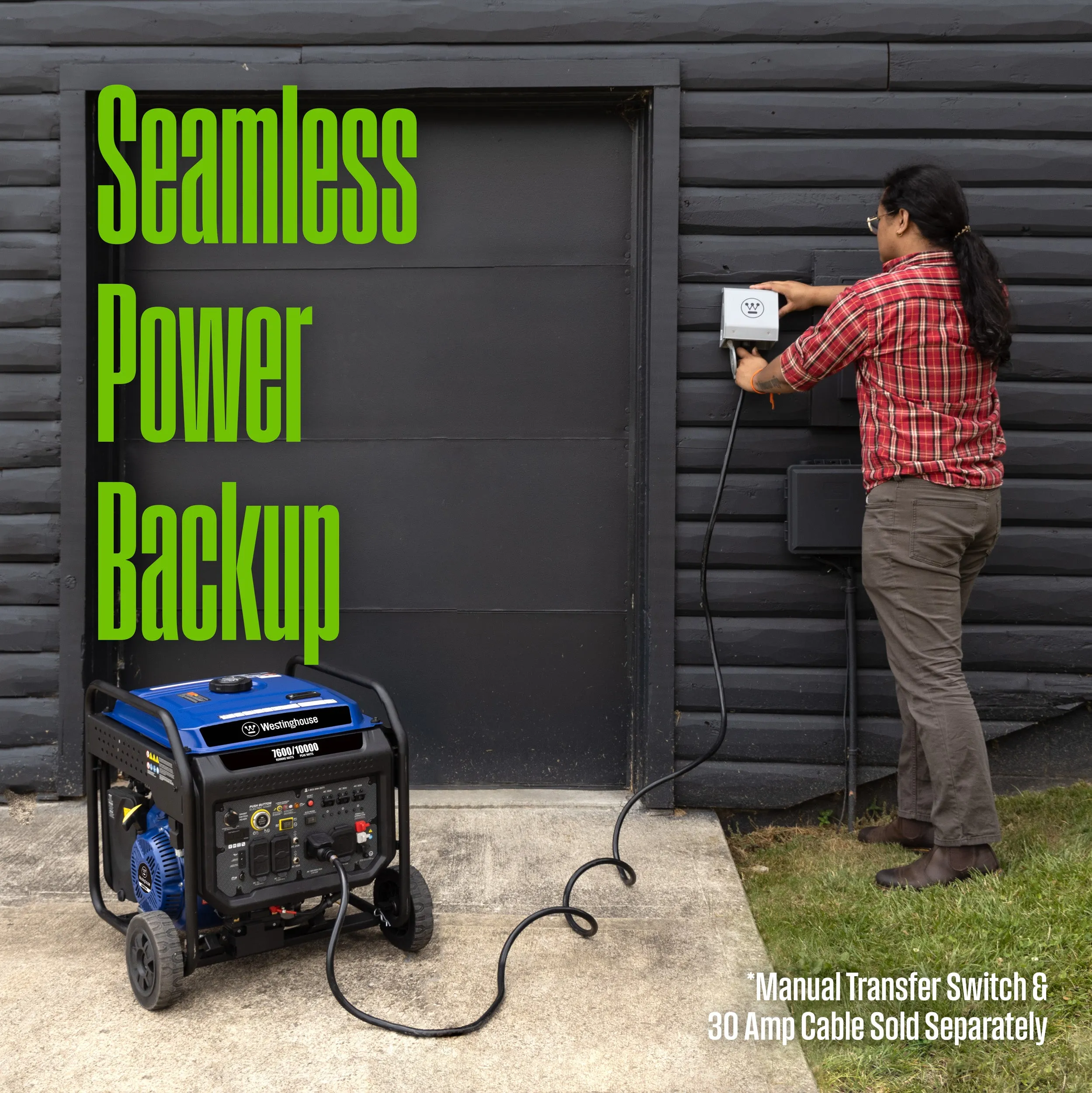 ecoGen10000 Inverter Generator with CO Sensor