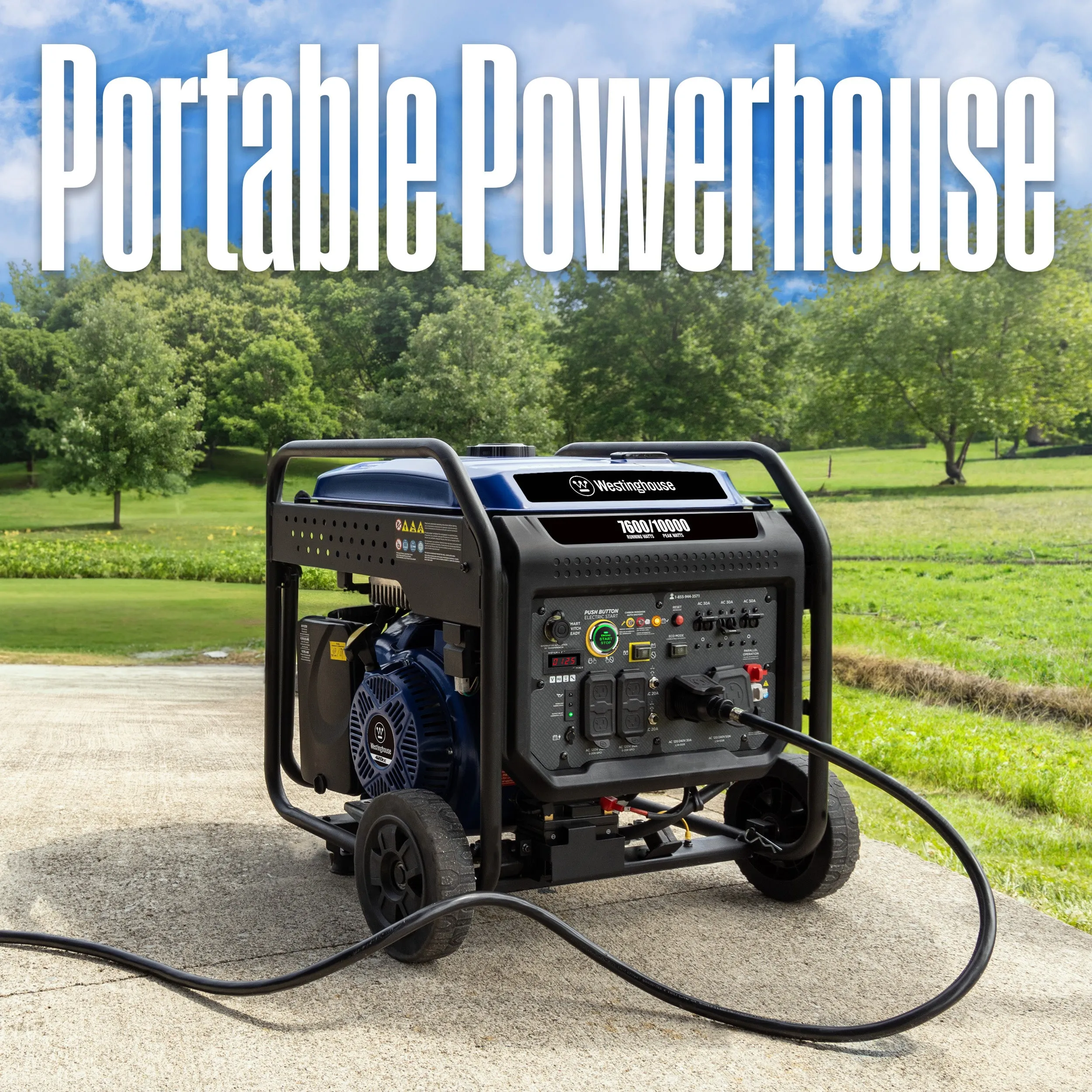 ecoGen10000 Inverter Generator with CO Sensor