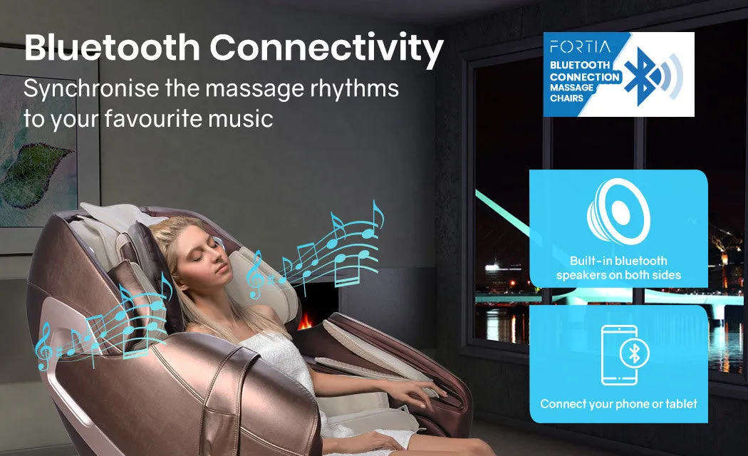 Electric Massage Chair Zero Gravity Heating Massager Full Body Shiatsu Recliner, Remote Control