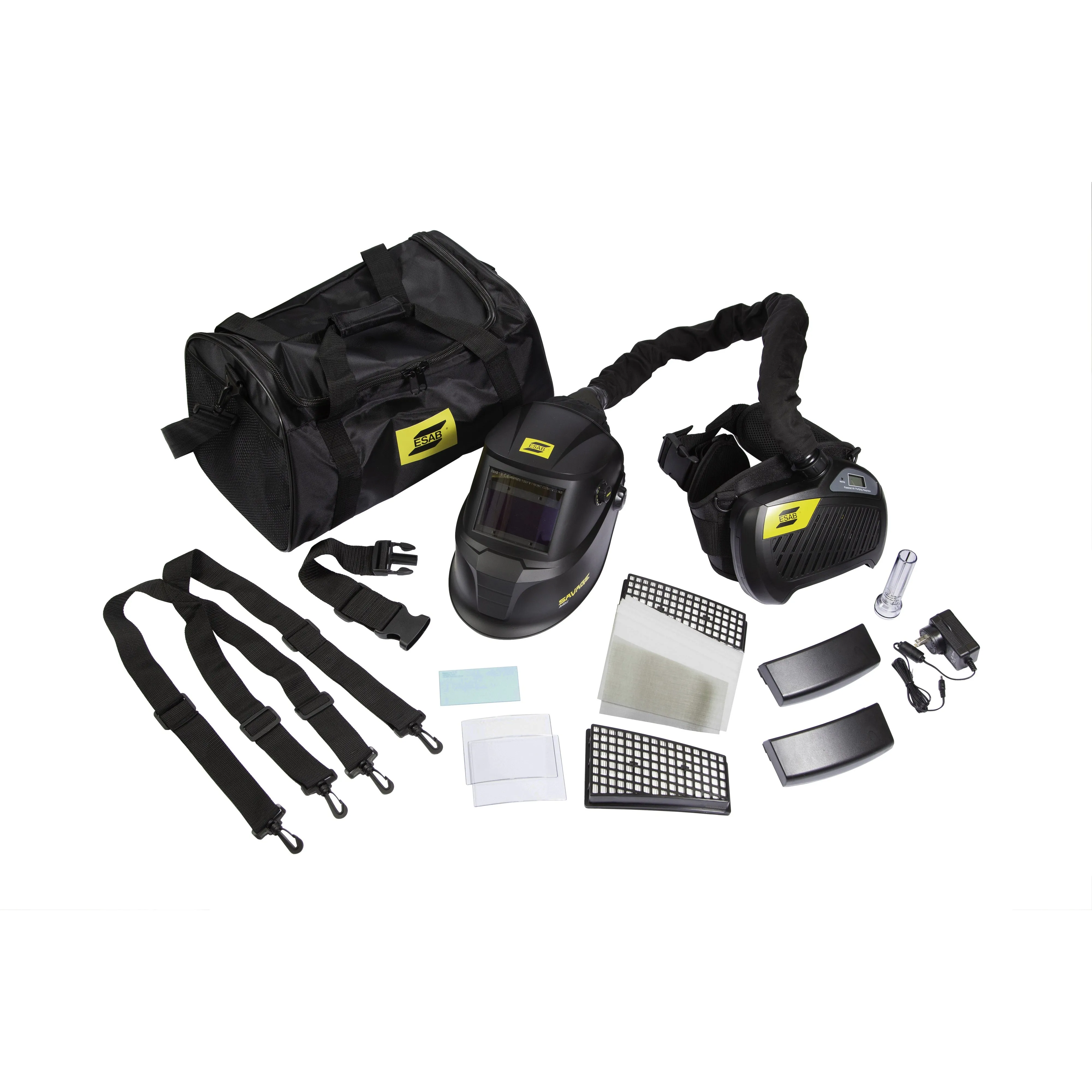 ESAB 0700002400 Savage A40 Welding Helmet w/ PAPR