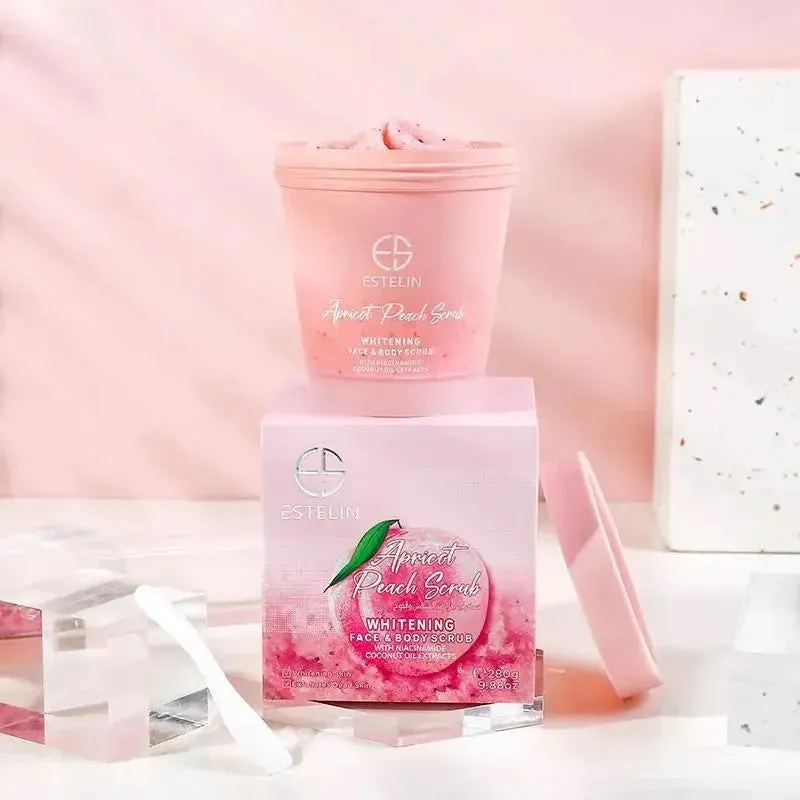 Estelin Apricot Face and Body Scrub 280g