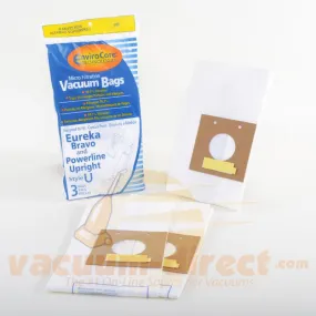 Eureka Style U Bravo - Powerline  EnviroCare Vacuum Bags 3 Pack #308