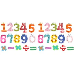 EXCLUZO 60 Pcs Magnetic Numbers Refrigerator Numbers Magnet Kids Numbers Magnets Fridge Numbers Magnet Fridge Magnet Numbers