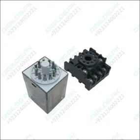 Finder Relay 12vdc 10a 60.13 With 11pin Rail-mount Relay Socket Relay Base
