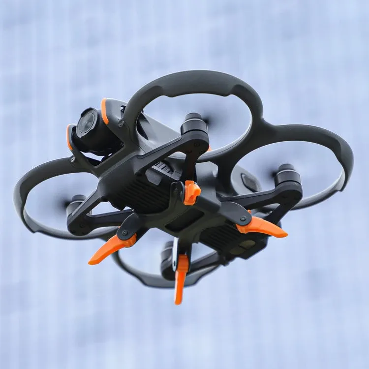 For DJI AVATA 2 Sunnylife LG797 Landing Gear Extensions Heightened Spider Gears Support Leg (Orange)