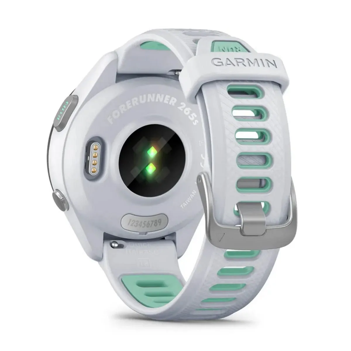 Forerunner® 265s Music - White/Turquoise