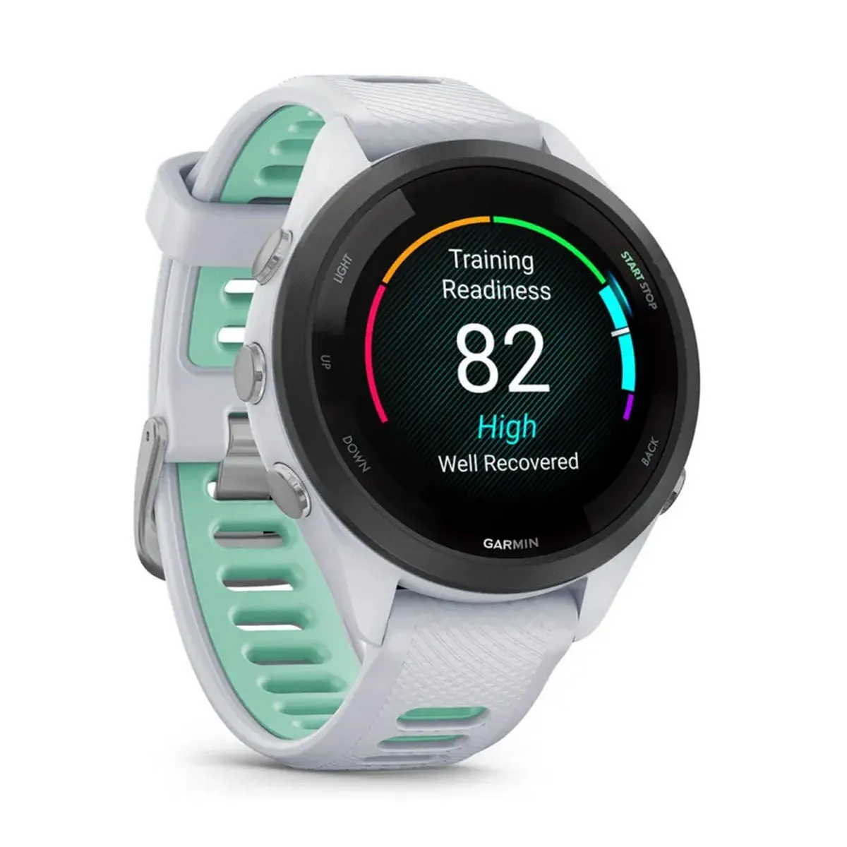 Forerunner® 265s Music - White/Turquoise