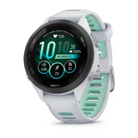 Forerunner® 265s Music - White/Turquoise