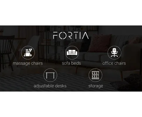 FORTIA Electric Massage Chair Full Body Shiatsu Recliner Zero Gravity Heating Massager, Remote Control