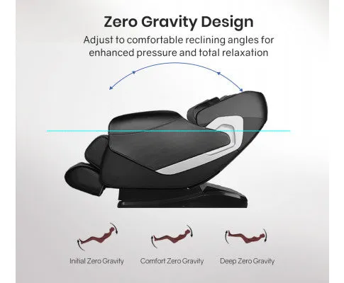 FORTIA Electric Massage Chair Full Body Shiatsu Recliner Zero Gravity Heating Massager, Remote Control