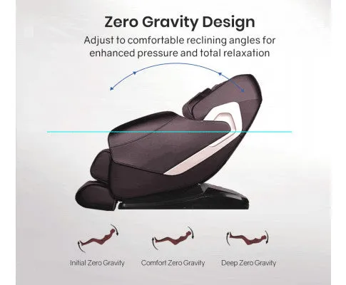 FORTIA Electric Massage Chair Zero Gravity Heating Kneading Recliner Full Body Shiatsu Massager