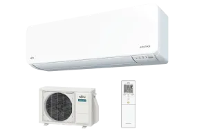 Fujitsu 9,000 BTU 26.5 SEER Mid-Tier Extra Low Temp Wall Mounted Single Zone System