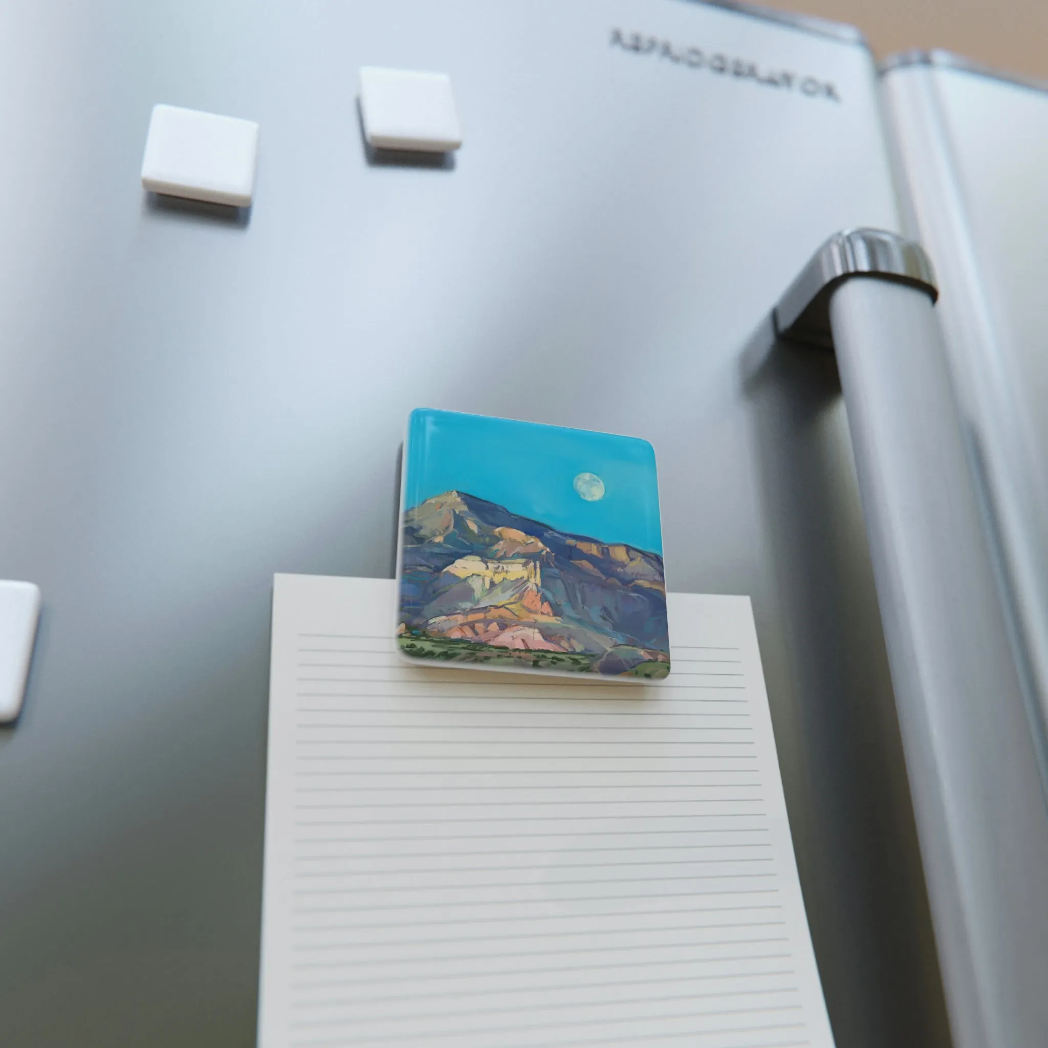 Ghost Ranch Small Moon Porcelain Magnet