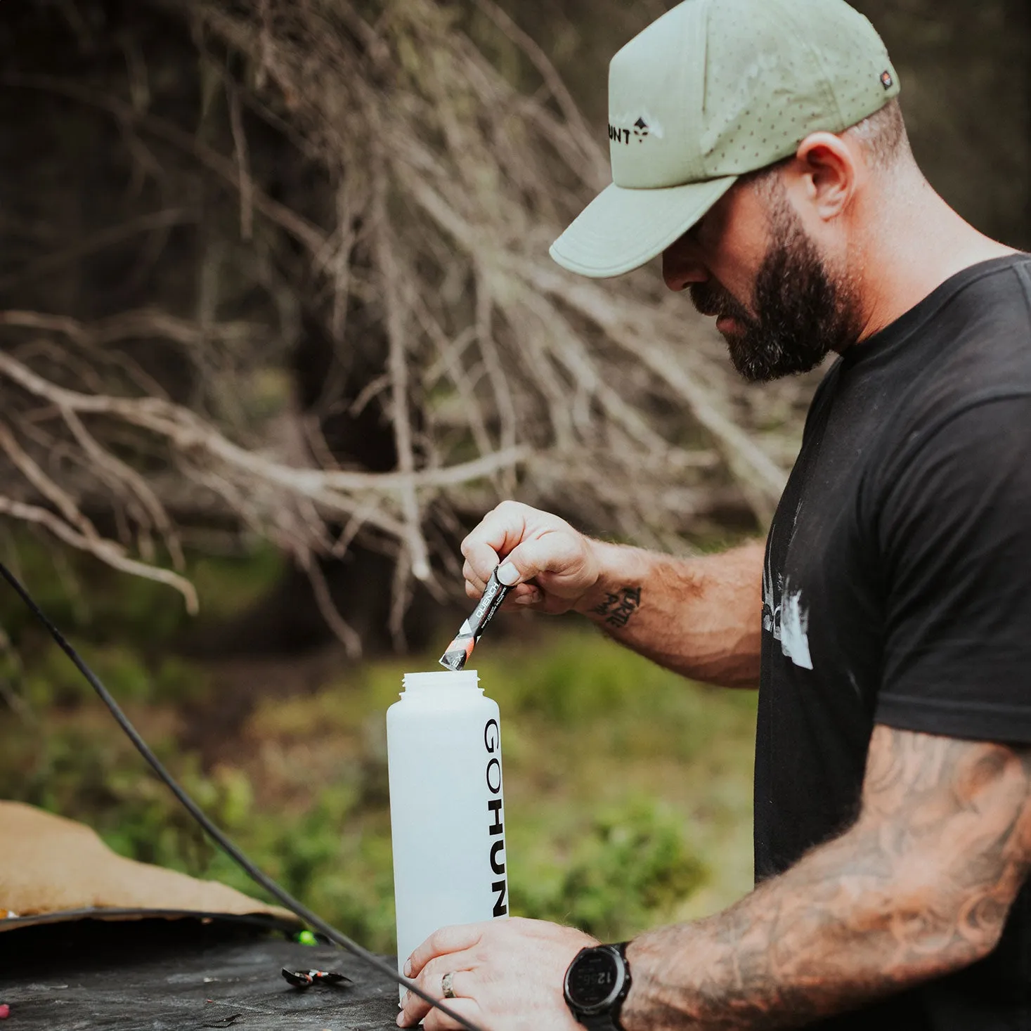 GOHUNT Ultralite Nalgene 48oz Wide Mouth Water Bottle