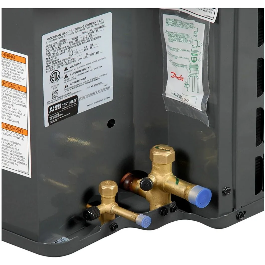Goodman 2 Ton 13.4 SEER2 Single-Stage Air Conditioner Condenser GSXN3N2410