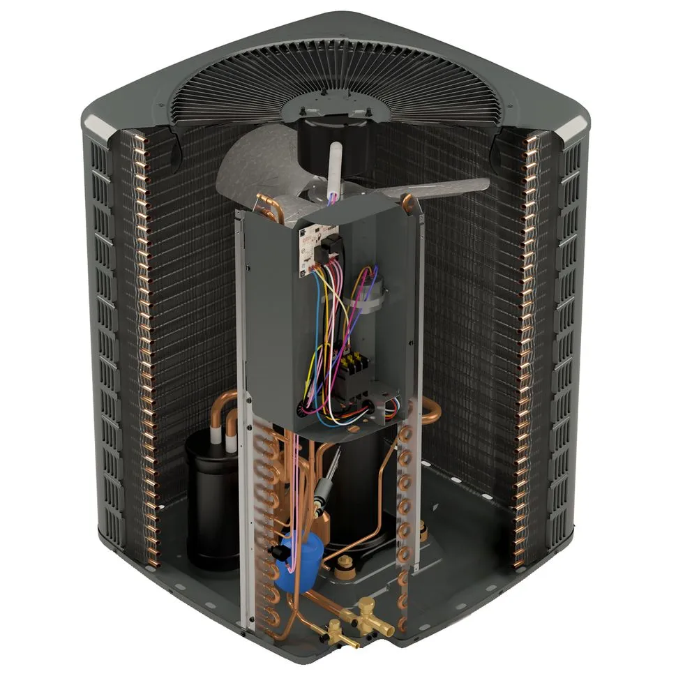 Goodman 2 Ton 13.4 SEER2 Single-Stage Air Conditioner Condenser GSXN3N2410